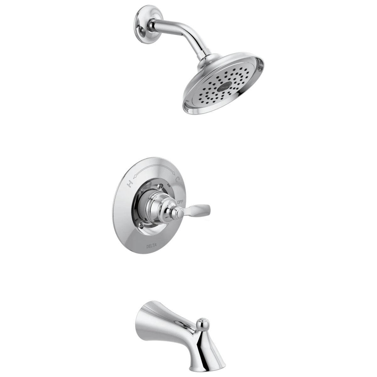 DELTA Woodhurst Tub/Shower Trim — Chrome