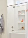 DELTA Woodhurst Tub/Shower Trim — Stainless