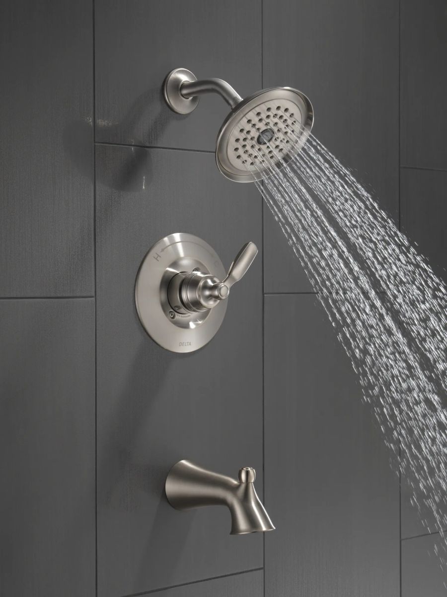 DELTA Woodhurst Tub/Shower Trim — Stainless