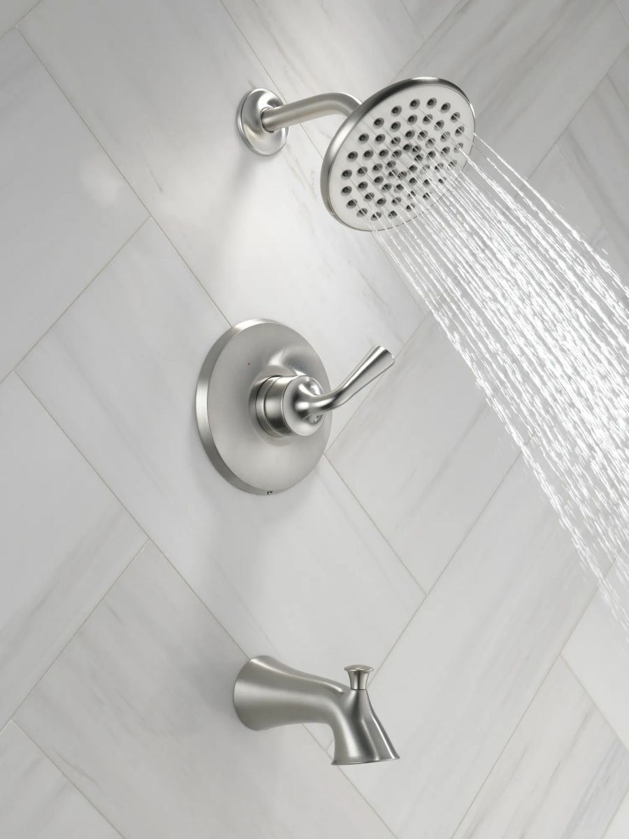 DELTA Kayra Monitor 14 Series Tub & Shower Trim — Stainless