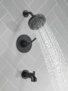 DELTA Saylor Monitor 14 Series Tub & Shower Trim — Matte Black