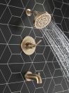 DELTA Saylor Monitor 14 Series Tub & Shower Trim — Champagne Bronze
