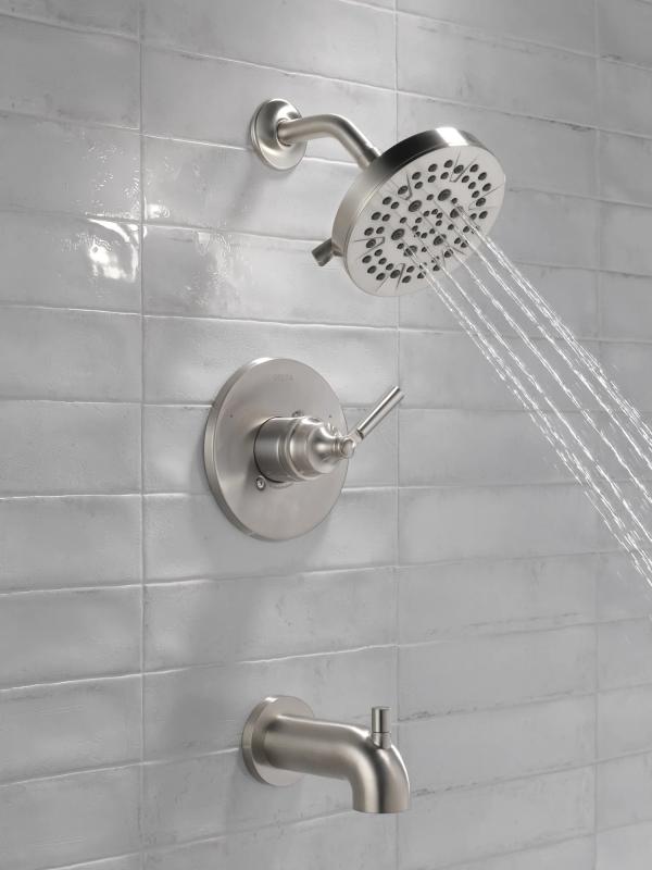 DELTA Saylor Monitor 14 Series Tub & Shower Trim — Stainless