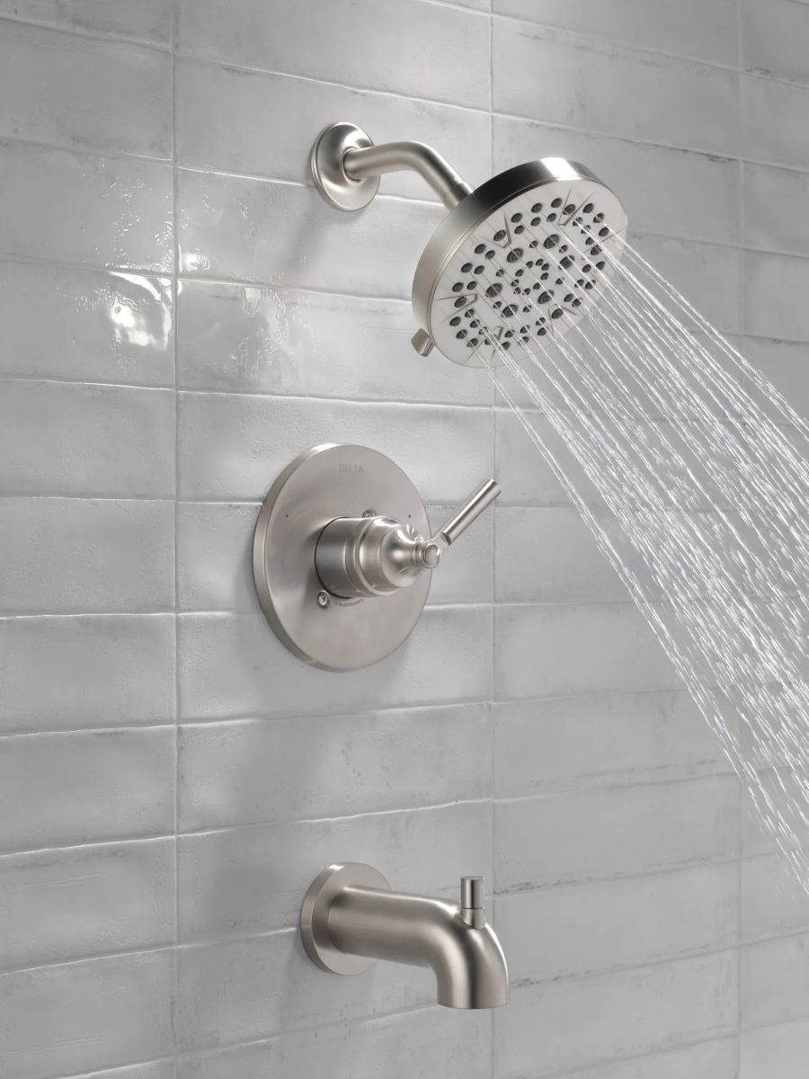 DELTA Saylor Monitor 14 Series Tub & Shower Trim — Stainless