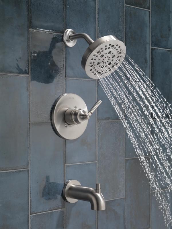 DELTA Saylor Monitor 14 Series Tub & Shower Trim — Stainless