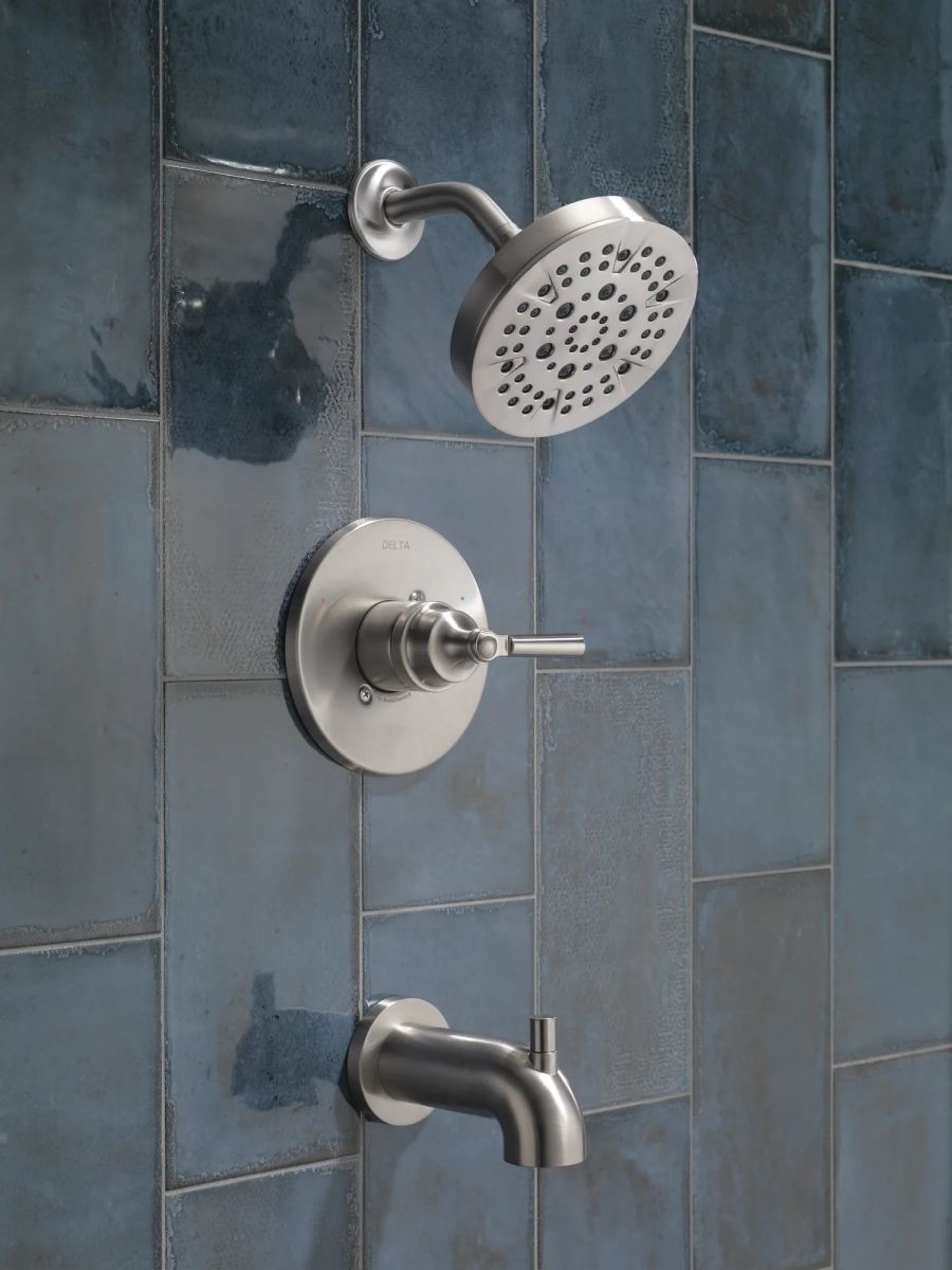 DELTA Saylor Monitor 14 Series Tub & Shower Trim — Stainless
