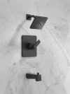 DELTA Velum Monitor 14 Series Tub & Shower — Matte Black