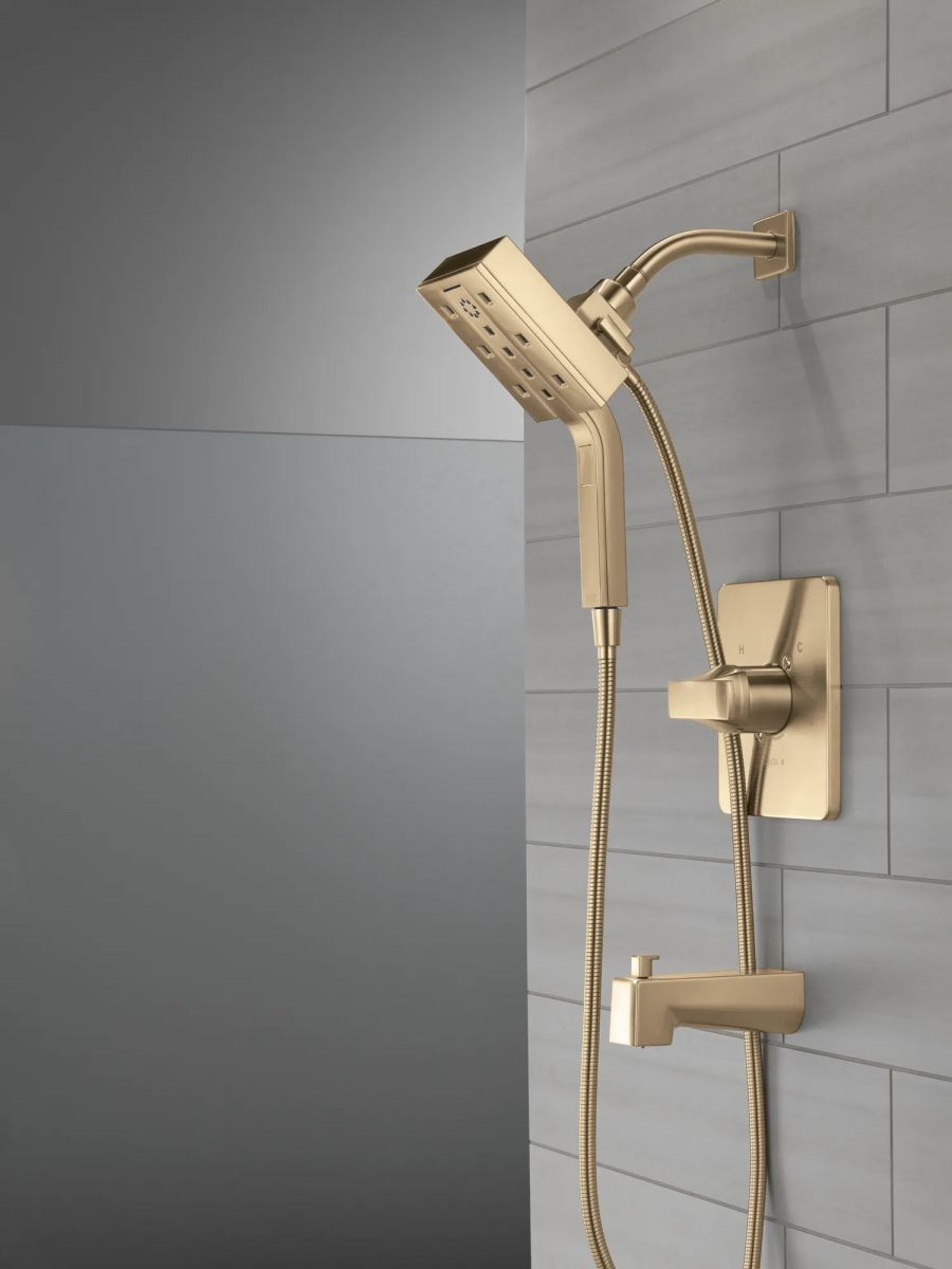 DELTA Velum Monitor 14 Series Tub & Shower - Less Head — Champagne Bronze