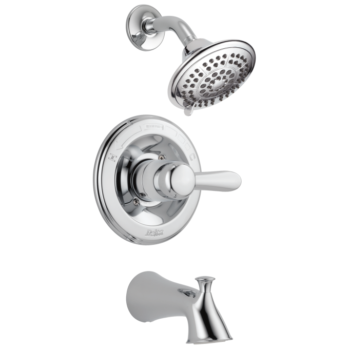 DELTA Lahara Monitor 14 Series Tub & Shower Trim — Chrome