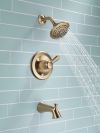 DELTA Lahara Monitor 14 Series Tub & Shower Trim — Champagne Bronze