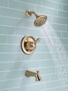 DELTA Lahara Monitor 14 Series Tub & Shower Trim — Champagne Bronze