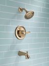 DELTA Lahara Monitor 14 Series Tub & Shower Trim — Champagne Bronze