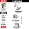 DELTA Lahara Monitor 14 Series Tub & Shower Trim — Chrome