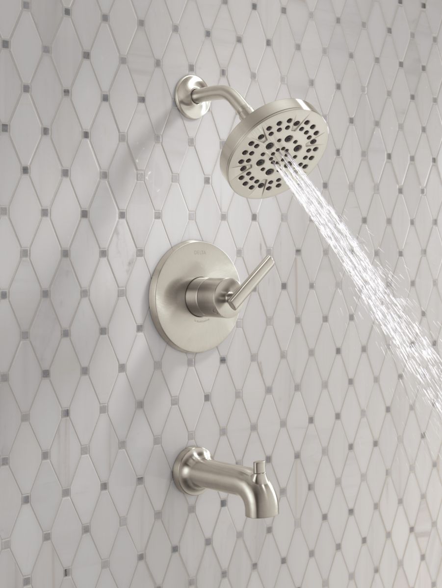 DELTA Altado Monitor 14 Series Tub & Shower Trim — Stainless
