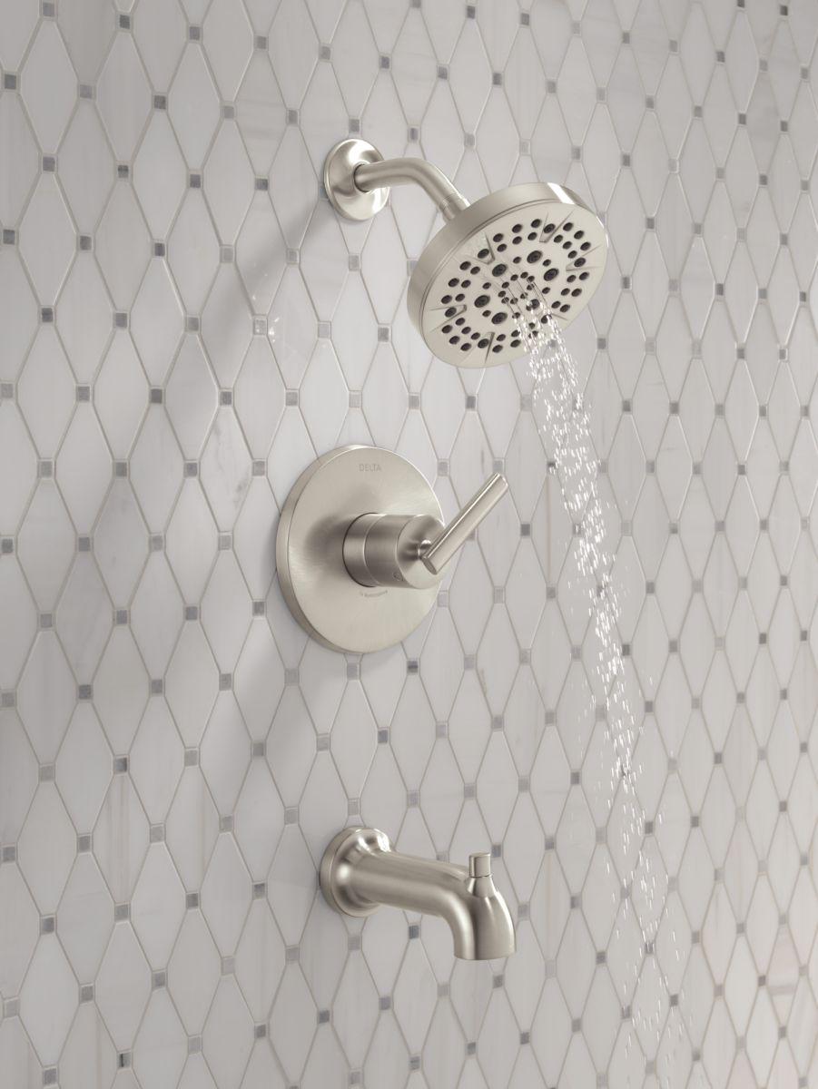 DELTA Altado Monitor 14 Series Tub & Shower Trim — Stainless