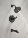DELTA Bonacci 14 Series Tub Shower Trim — Matte Black