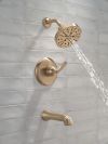 DELTA Bonacci 14 Series Tub Shower Trim — Lumicoat® Champagne Bronze