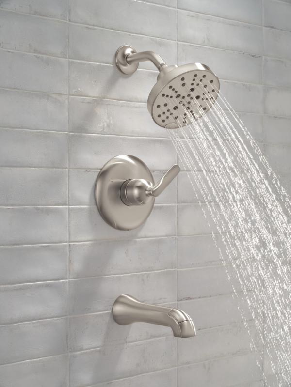 DELTA Bonacci 14 Series Tub Shower Trim — Lumicoat® Stainless
