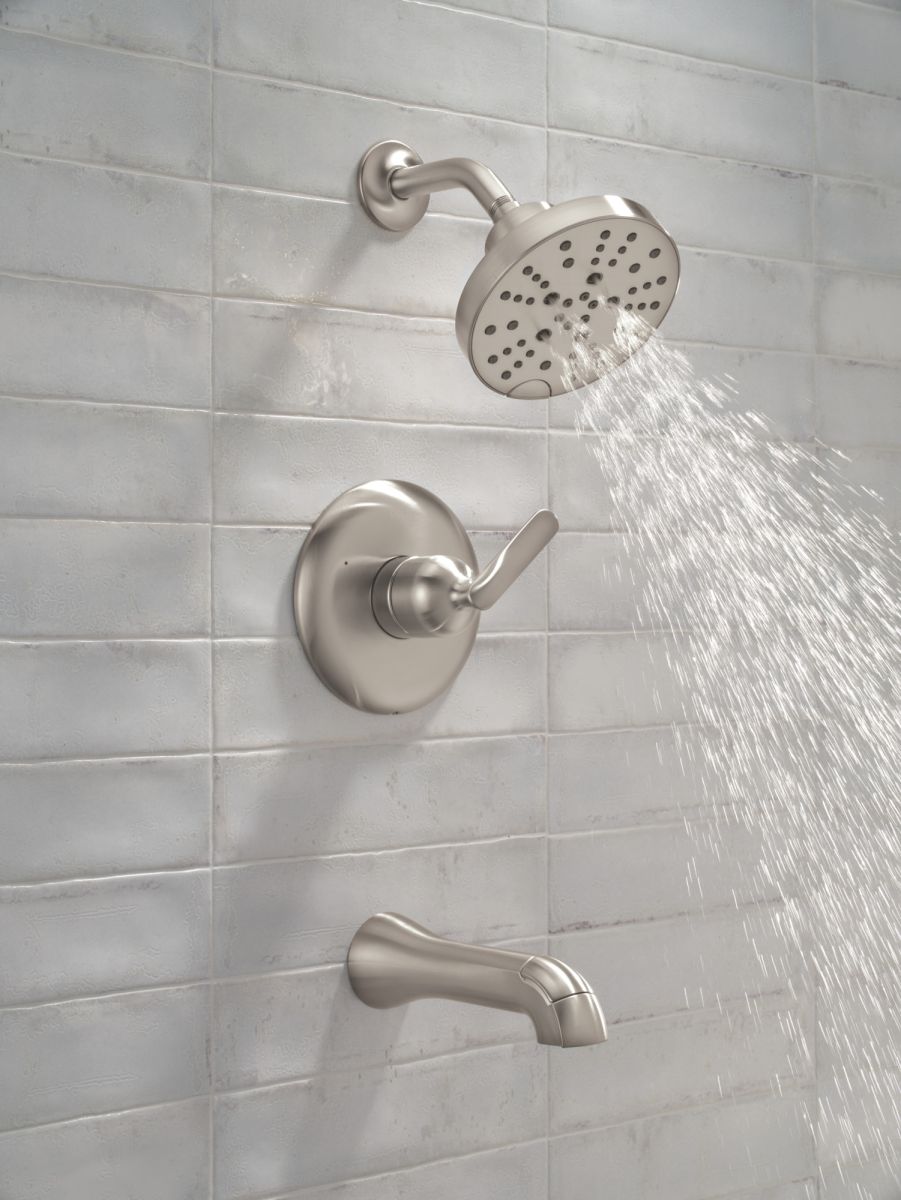 DELTA Bonacci 14 Series Tub Shower Trim — Lumicoat® Stainless