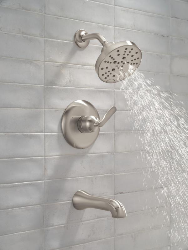 DELTA Bonacci 14 Series Tub Shower Trim — Lumicoat® Stainless