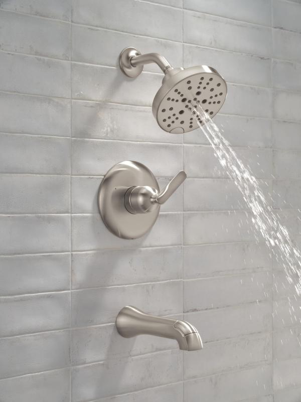 DELTA Bonacci 14 Series Tub Shower Trim — Lumicoat® Stainless