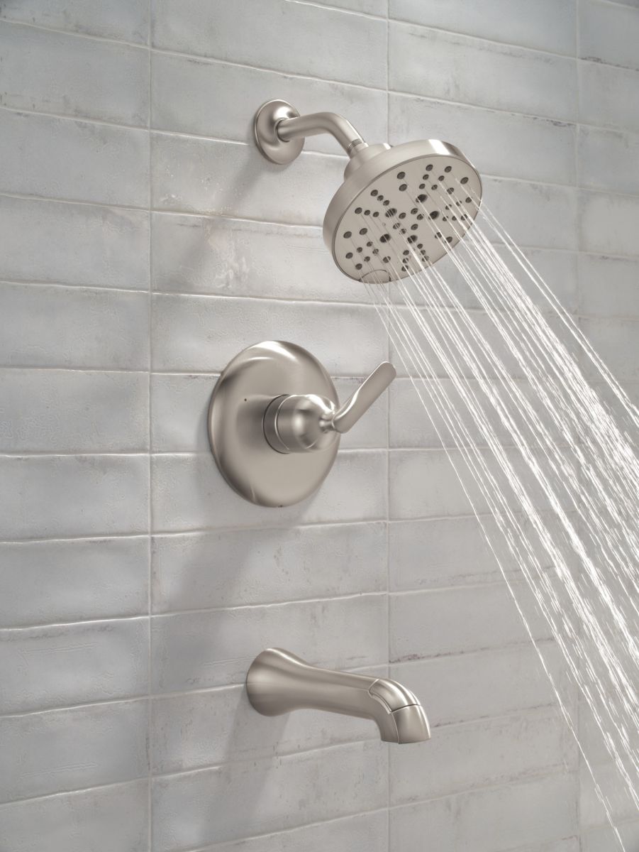 DELTA Bonacci 14 Series Tub Shower Trim — Lumicoat® Stainless