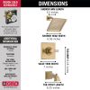 DELTA Dryden Monitor 14 Series Tub & Shower Trim — Champagne Bronze