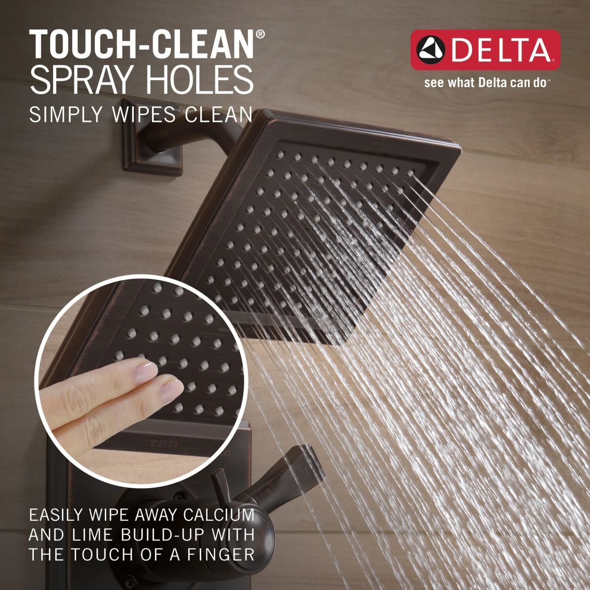 DELTA Dryden Monitor 14 Series Tub & Shower Trim — Venetian Bronze