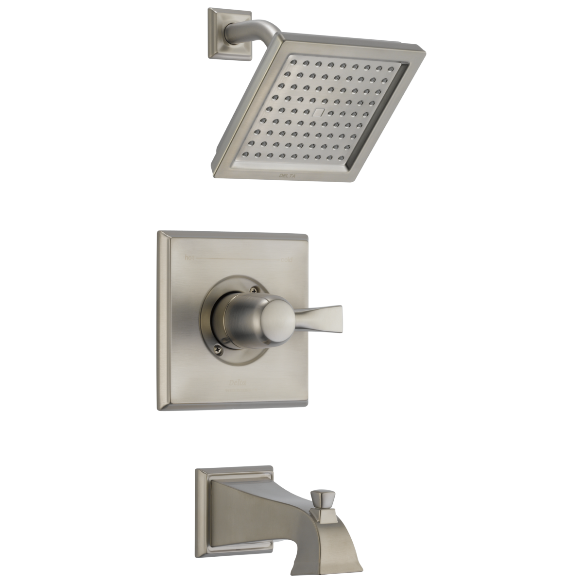 DELTA Dryden Monitor 14 Series Tub & Shower Trim — Stainless