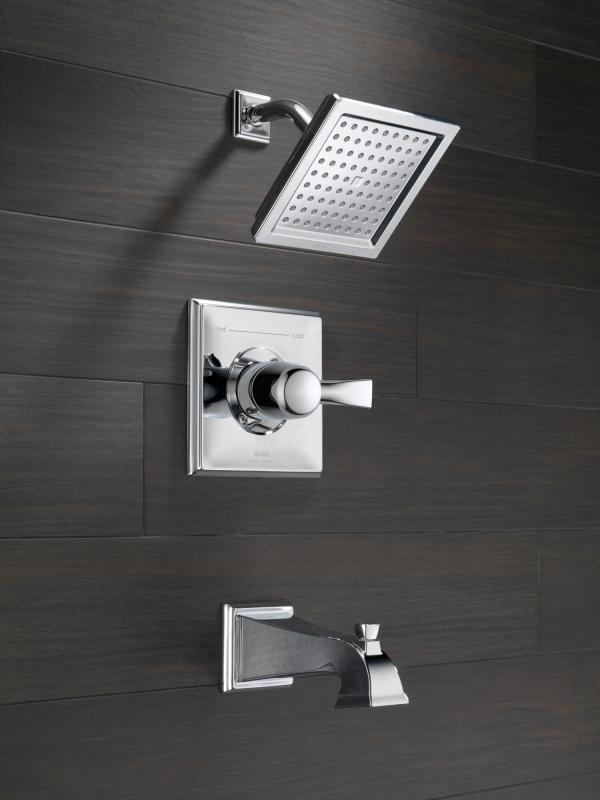 DELTA Dryden Monitor 14 Series Tub & Shower Trim — Chrome