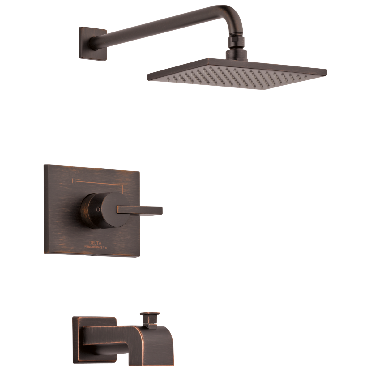 DELTA Vero Monitor 14 Series Tub & Shower Trim — Venetian Bronze