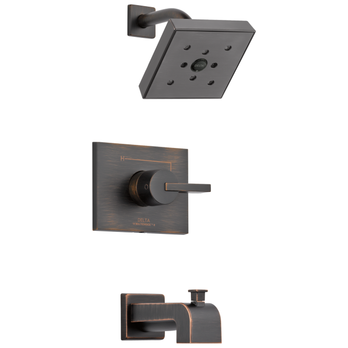 DELTA Vero Monitor 14 Series H2OKINETIC Tub & Shower Trim — Venetian Bronze