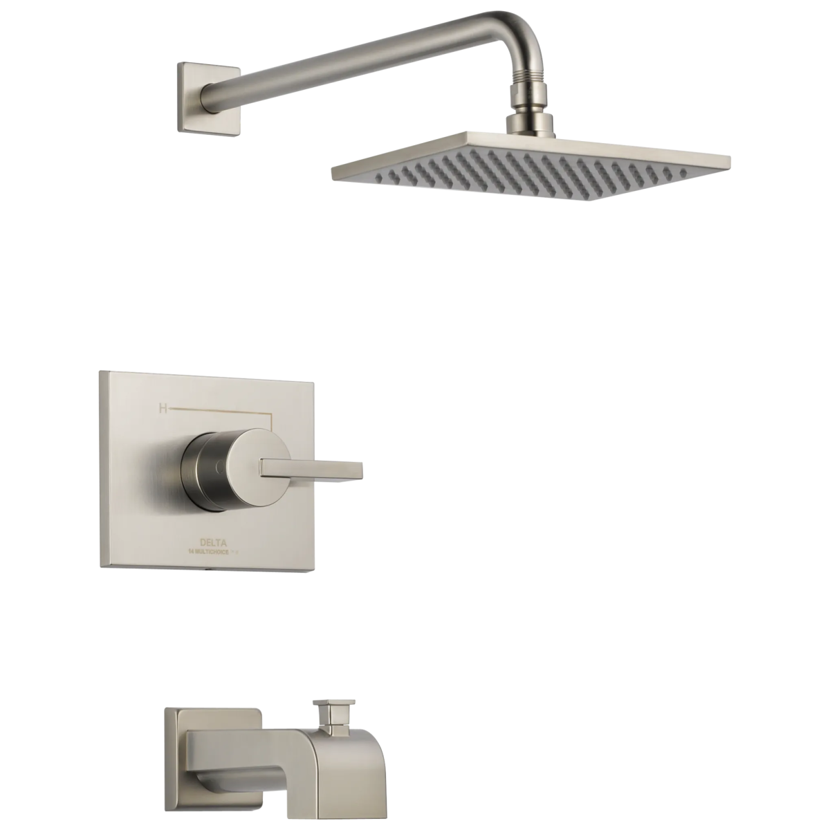 DELTA Vero Monitor 14 Series Tub & Shower Trim — Stainless