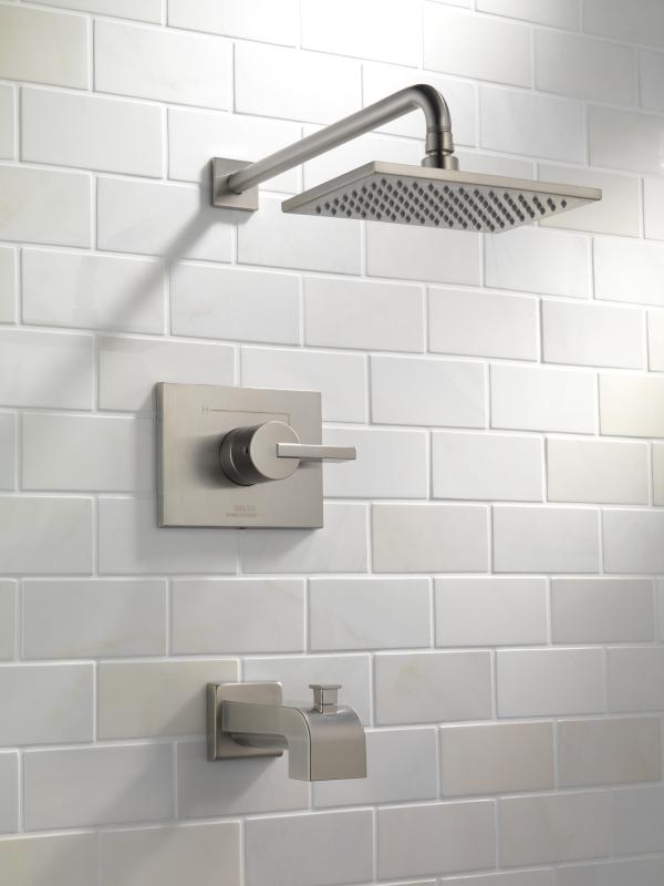 DELTA Vero Monitor 14 Series Tub & Shower Trim — Stainless
