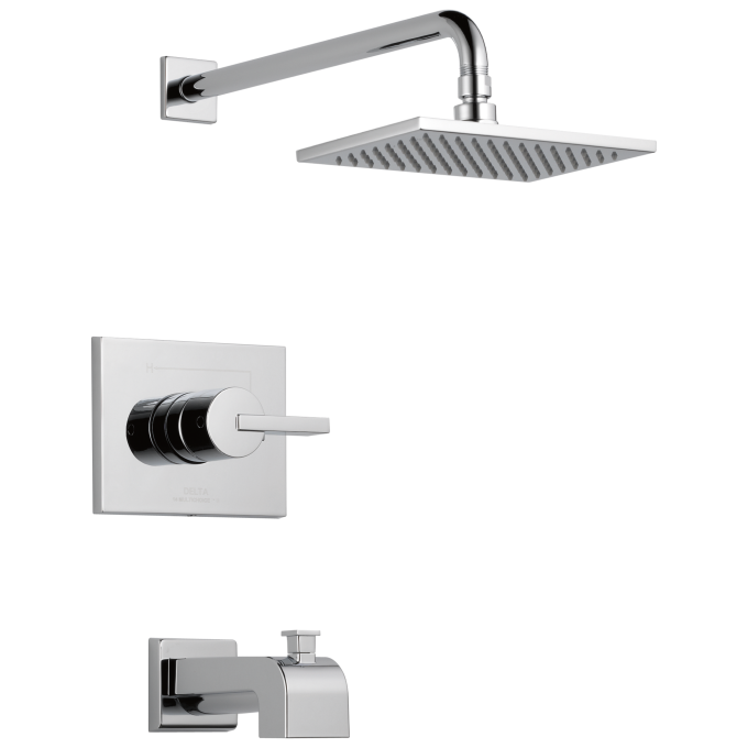DELTA Vero Monitor 14 Series Tub & Shower Trim — Chrome
