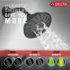 DELTA Dorval Monitor 14 Series Shower Trim - Less Handle — Matte Black