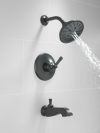 DELTA Dorval Monitor 14 Series Shower Trim - Less Handle — Matte Black