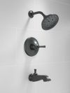 DELTA Dorval Monitor 14 Series Shower Trim - Less Handle — Matte Black