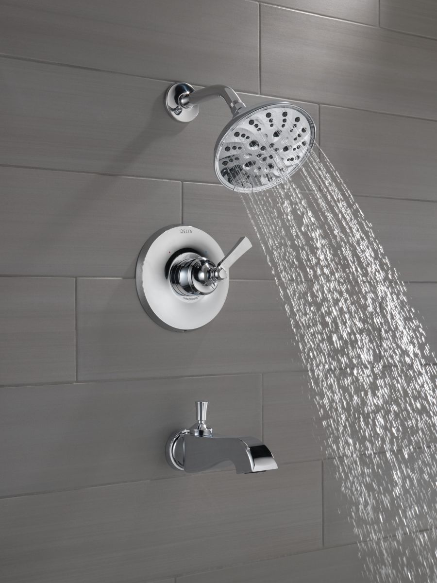 DELTA Dorval Monitor 14 Series Shower Trim - Less Handle — Chrome