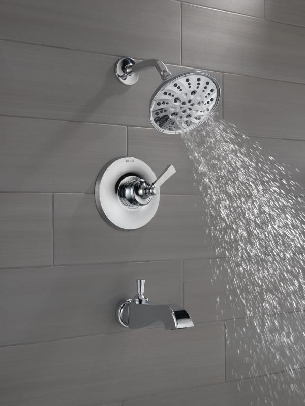 DELTA Dorval Monitor 14 Series Shower Trim - Less Handle — Chrome