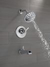 DELTA Dorval Monitor 14 Series Shower Trim - Less Handle — Chrome