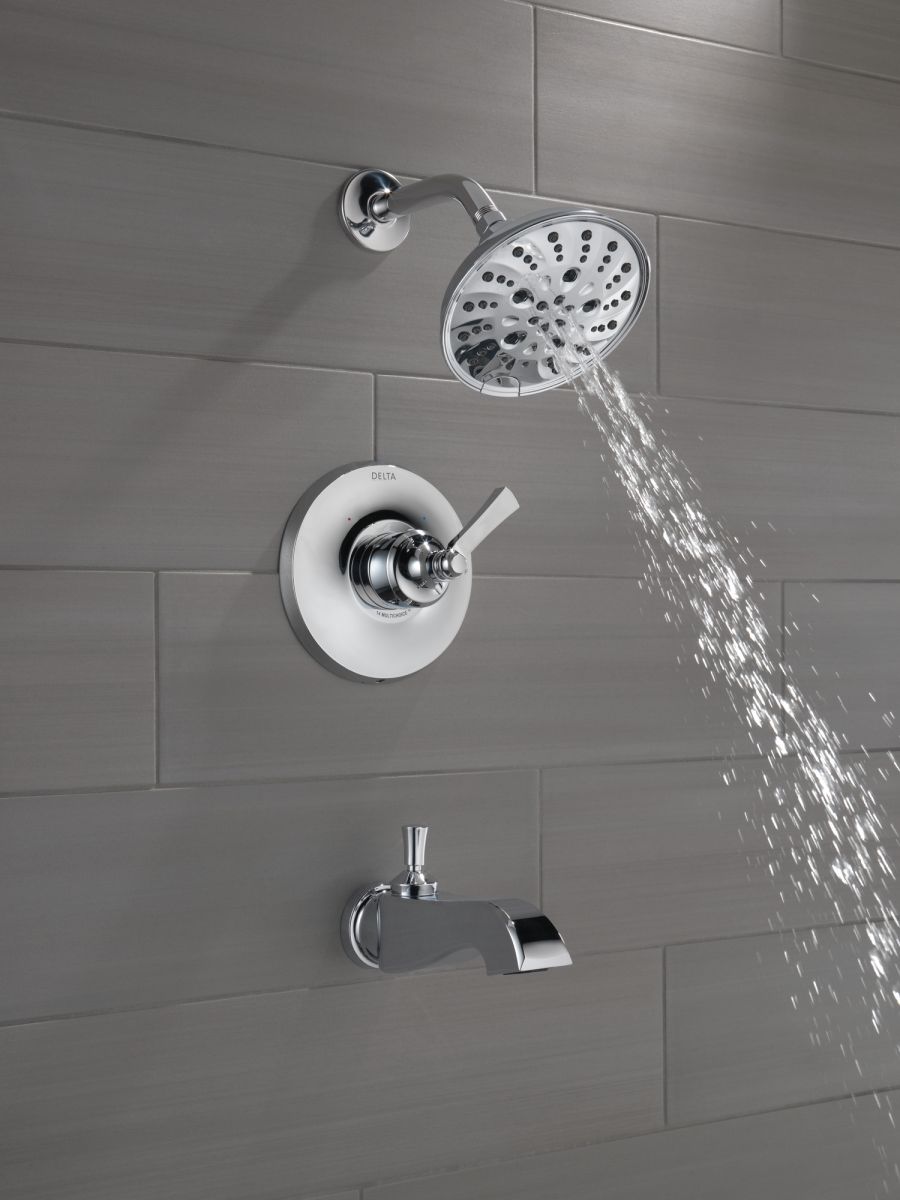 DELTA Dorval Monitor 14 Series Shower Trim - Less Handle — Chrome