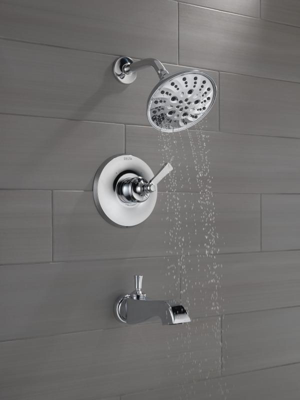 DELTA Dorval Monitor 14 Series Shower Trim - Less Handle — Chrome