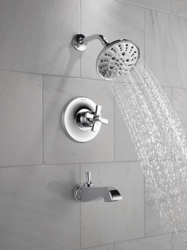 DELTA Dorval Monitor 14 Series Shower Trim - Less Handle — Chrome