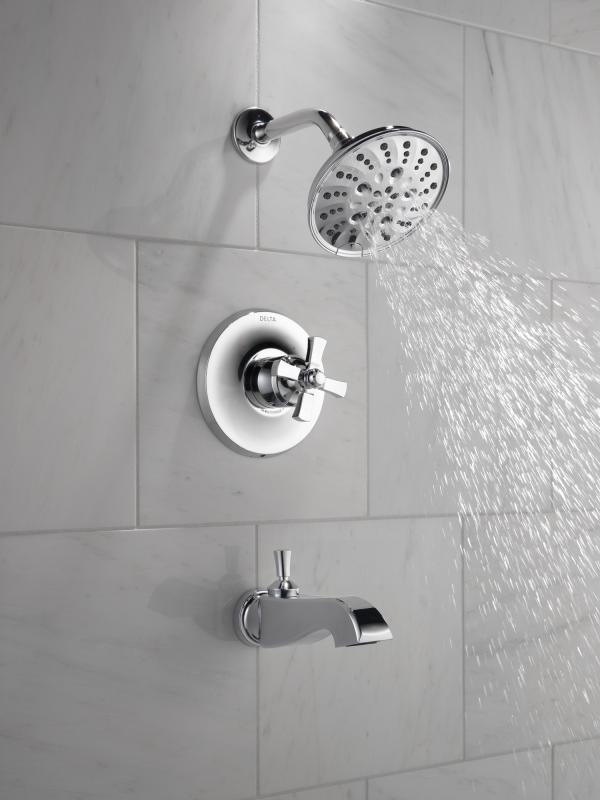DELTA Dorval Monitor 14 Series Shower Trim - Less Handle — Chrome
