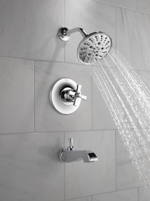 DELTA Dorval Monitor 14 Series Shower Trim - Less Handle — Chrome