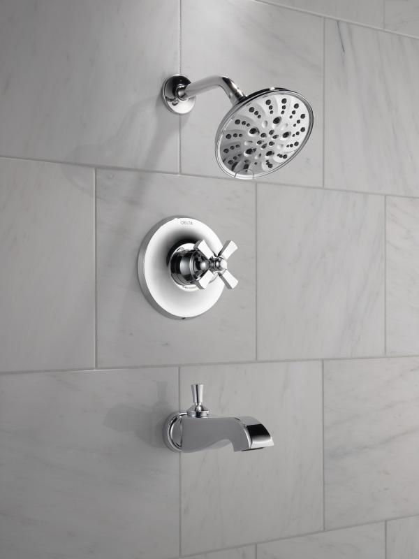 DELTA Dorval Monitor 14 Series Shower Trim - Less Handle — Chrome