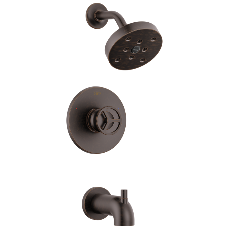 DELTA Trinsic H2OKINETIC Tub Shower Trim — Venetian Bronze