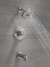 DELTA Trinsic H2OKINETIC Tub Shower Trim — Stainless