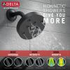 DELTA Trinsic Monitor 14 Series H2OKINETIC Tub & Shower Trim — Matte Black